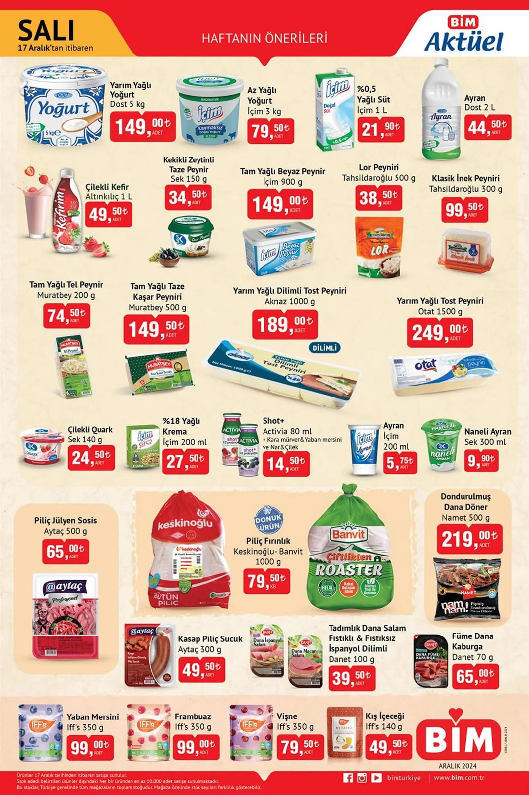 bim 17 aralık aktüel