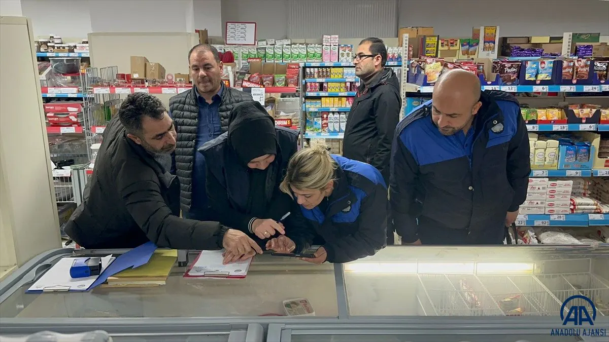 Ağrı'da denetim sonucu 5 market mühürlendi