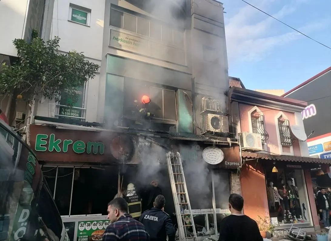 Aydın'da bir restoranda patlama meydana geldi