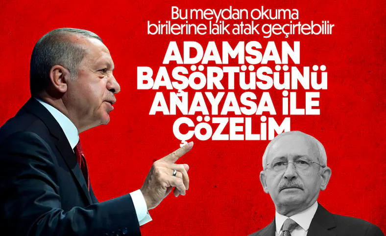Cumhurbaşkanı Erdoğan: Çözümü anayasa düzeyinde sağlayalım