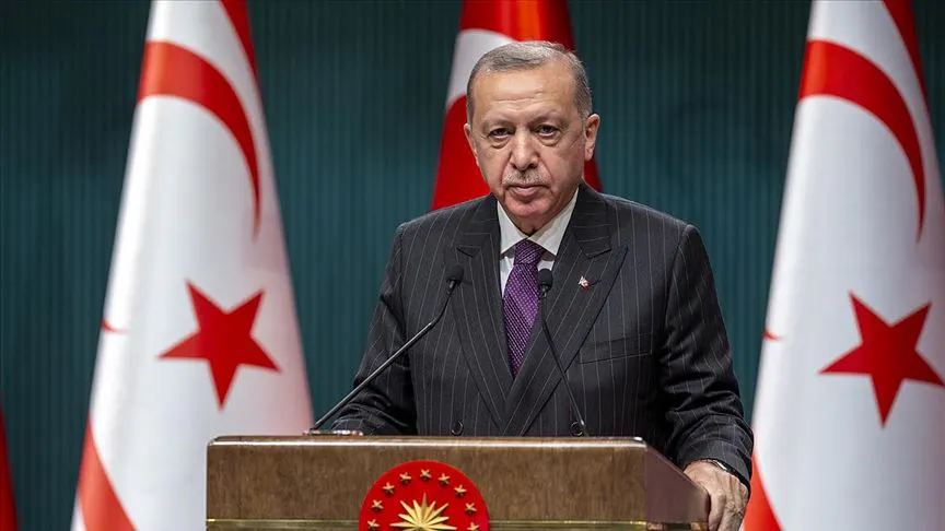 Cumhurbaşkanı Erdoğan: Kıbrıs Türkü azınlık değildir