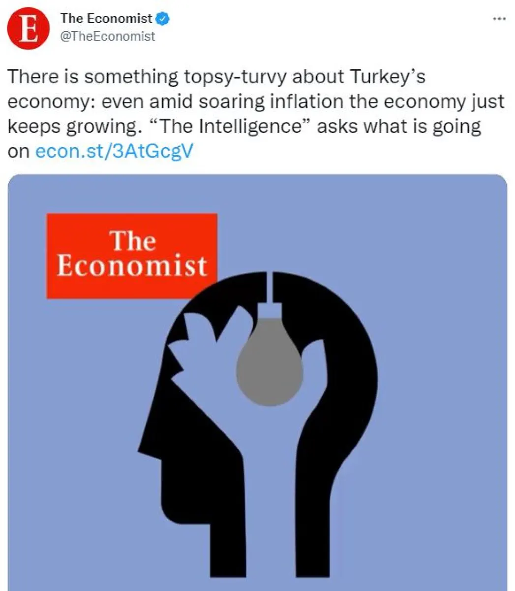 Economist: Türkiye ekonomisi, enflasyona rağmen büyüyor