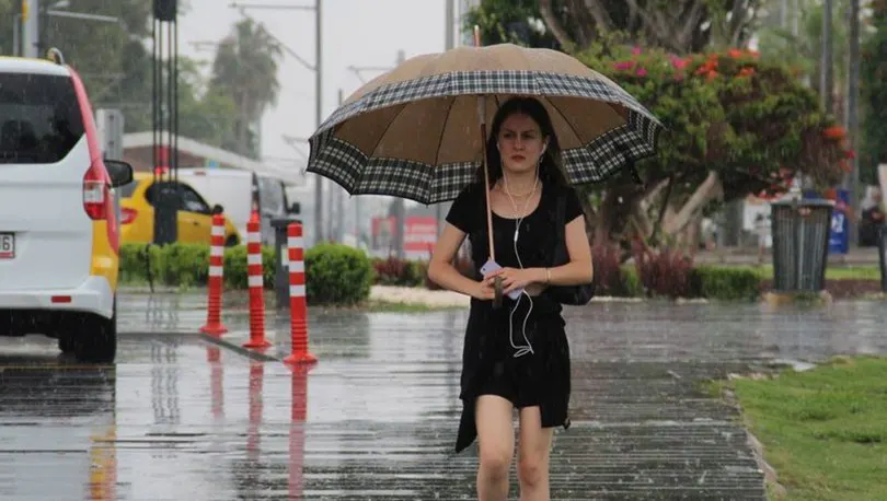 Meteoroloji'den 3 bölge için sağanak uyarısı