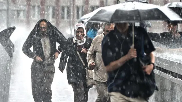 Meteorolojiden 17 il için 'sarı' uyarı
