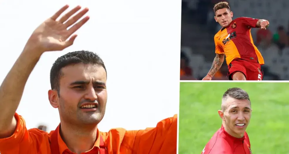 Muslera ve Lucas Torreira, CZN Burak ile halay çekti