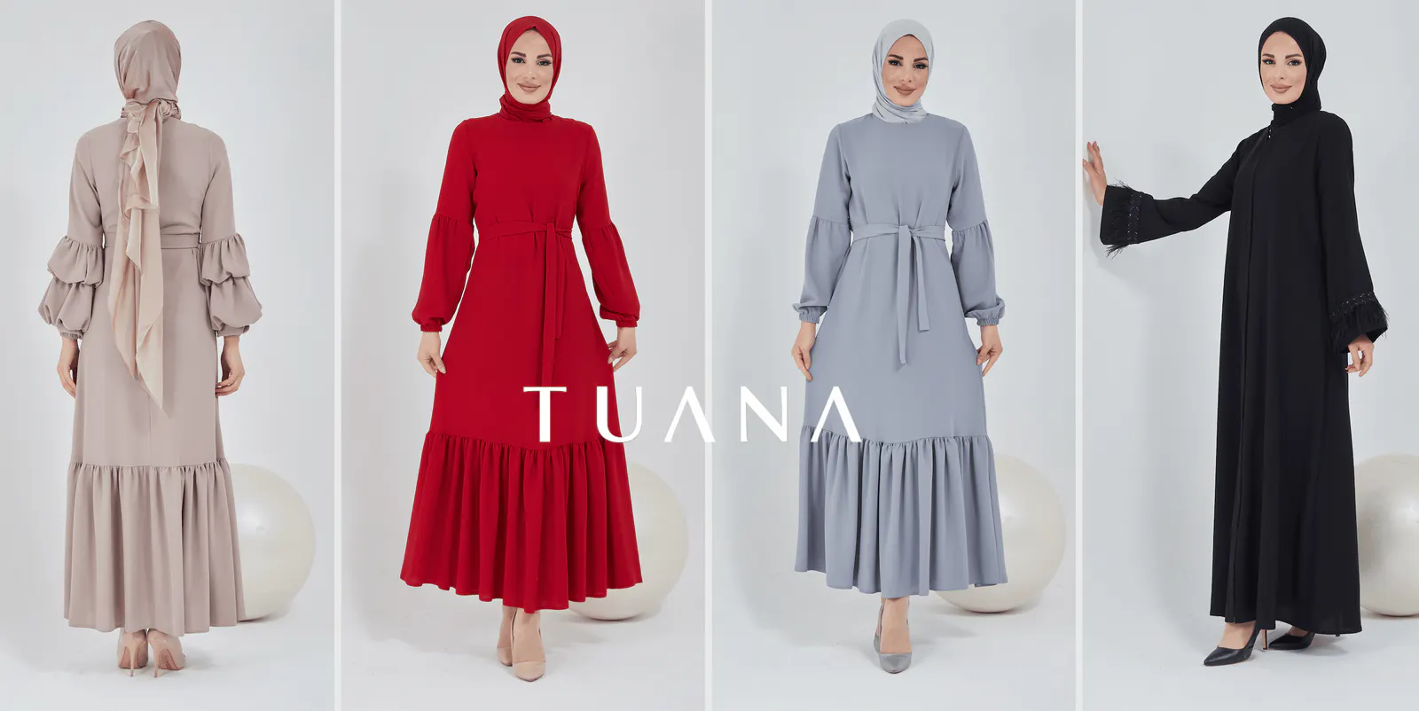 TUANA Birinci Kalite Krep Kumaşla Gözde Haline Geldi!