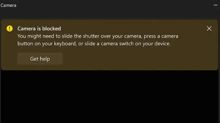 Windows 11, laptop kamerasını bantlayarak kapatanları uyaracak
