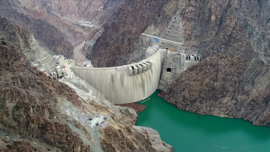Yusufeli Barajı'nda su seviyesi 62 metre oldu