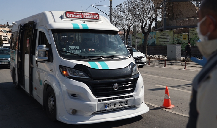 Konya'da Minibüslere Zam