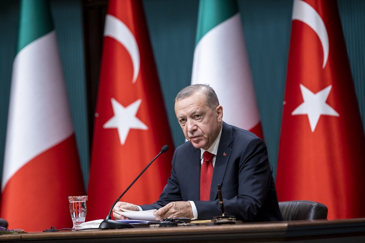 Cumhurbaşkanı Erdoğan, Karadeniz tahıl koridoruyla ilgili konuştu
