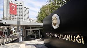 Dışişleri Bakanlığı'ndan İsrail'in Gazze saldırısına kınama