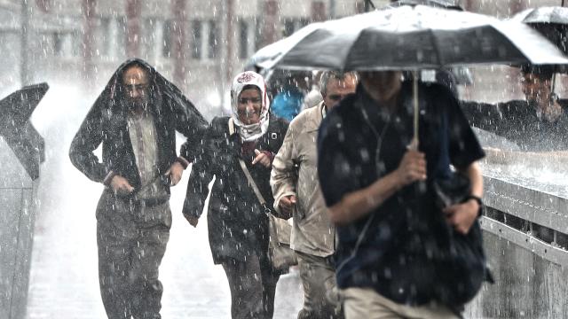 Meteorolojiden 17 il için 'sarı' uyarı