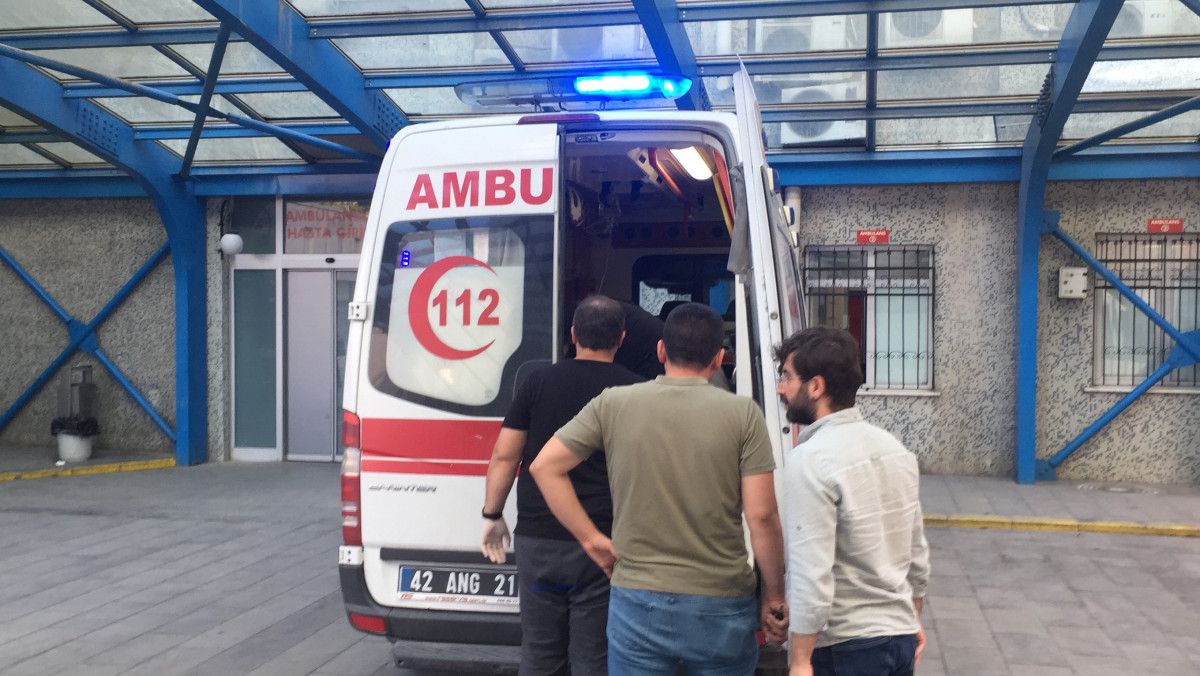 Konya'da kasığından vurulan kadını hastaneye bırakan eski eşi kaçtı