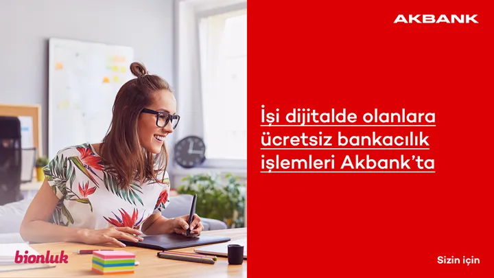 Akbank’tan Bionluk kullanıcılarına ücretsiz işlem fırsatı