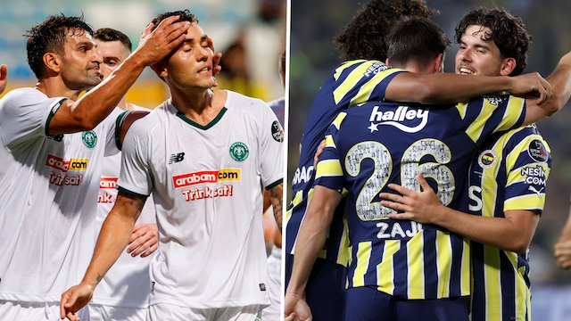 Konyaspor - Fenerbahçe: Muhtemel 11'ler