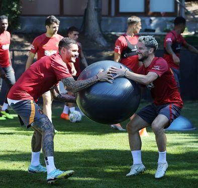 Cimbom da yeniler idmanda