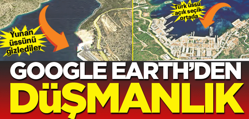 Google Earth’den düşmanlık