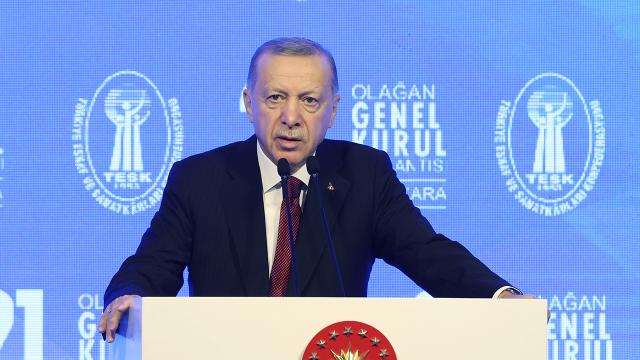 Cumhurbaşkanı Erdoğan: Faizi 12'ye kadar düşürdük, daha da inmesi lazım