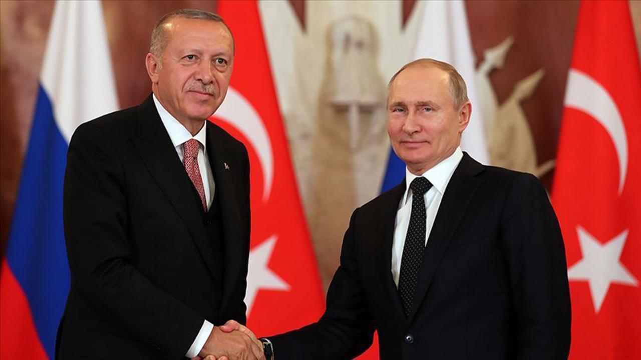 Cumhurbaşkanı Erdoğan,  Putin ile görüştü