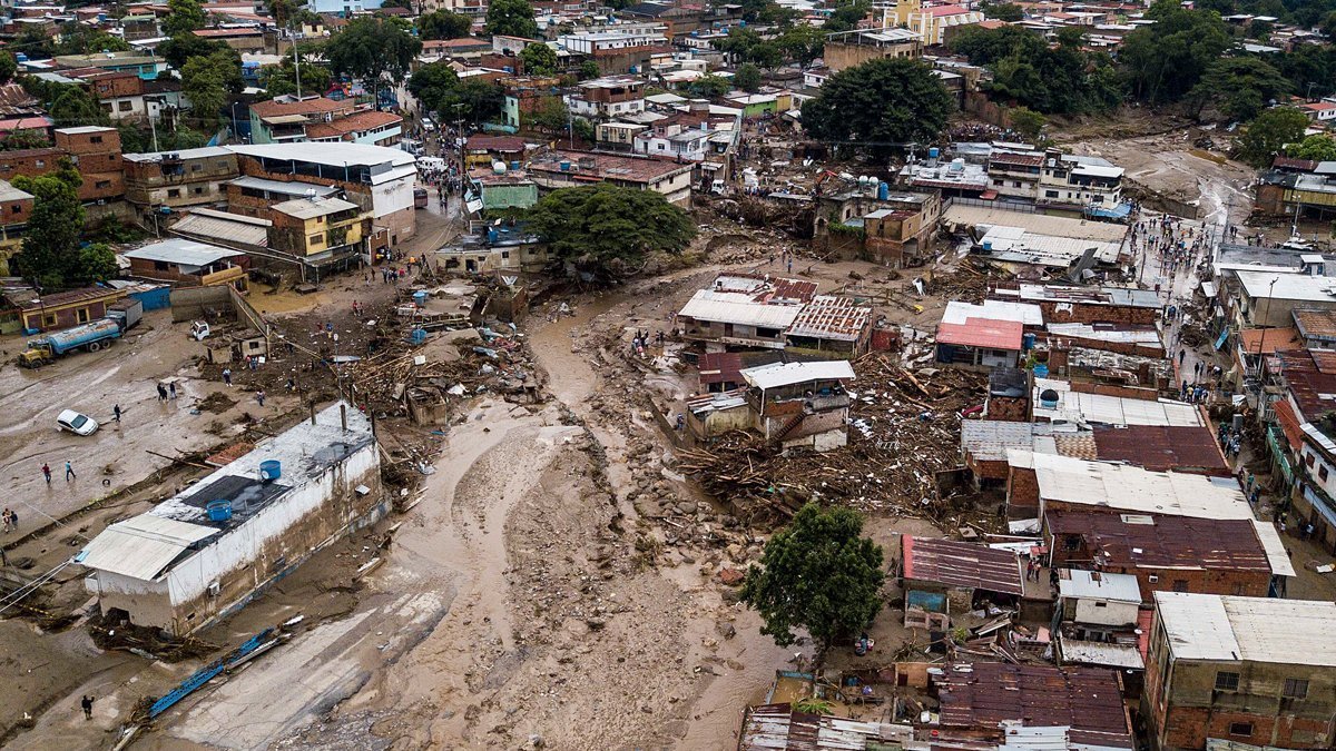Venezuela'daki Heyelan'ın Bilançosu 