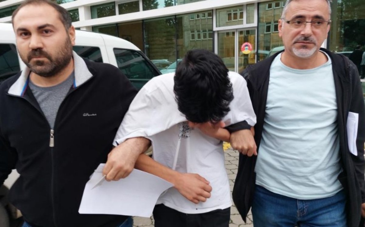 Samsun'da tüfekle taksiyi gasbeden 17 yaşındaki çocuk tutuklandı