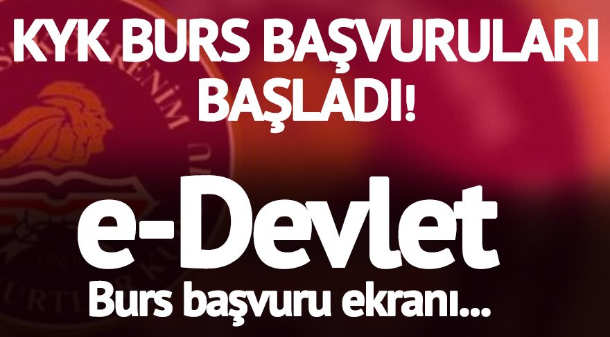 Burs ve öğrenim kredisi başvurusu başladı