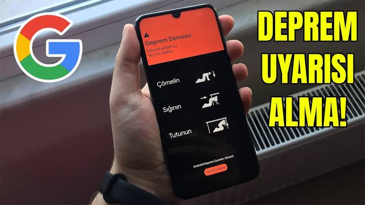Android deprem uyarı sistemi nedir, nasıl yapılır, nasıl kullanılır?
