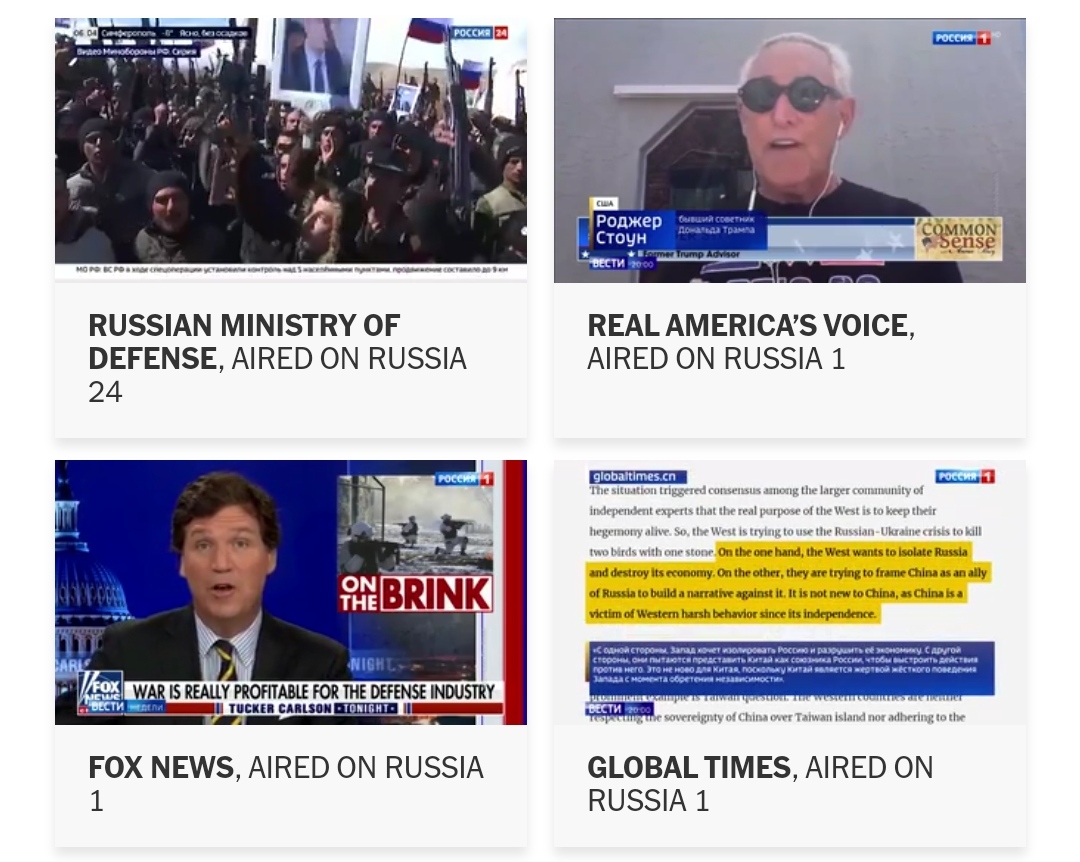 An Alternate Reality: How Russia’s State TV Spins the Ukraine War