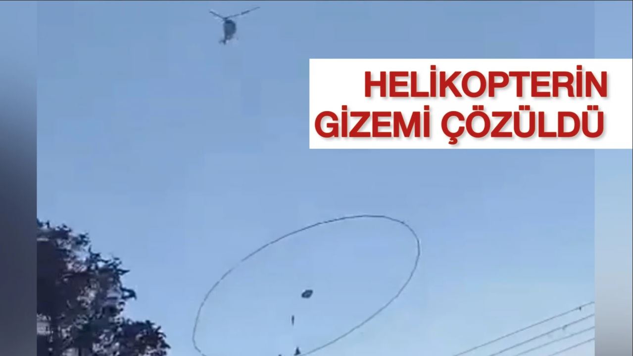 Konya'da görünen helikopterin gizemi nedir?