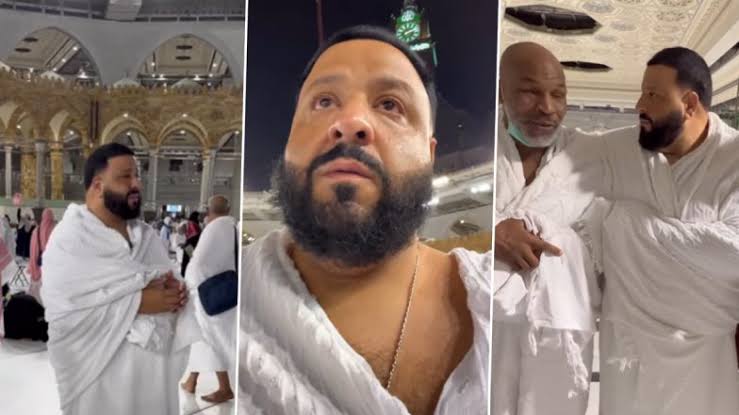 Dj Khaled Müslüman Mı? Dj Khaled' in Kabe' de gözleri doldu
