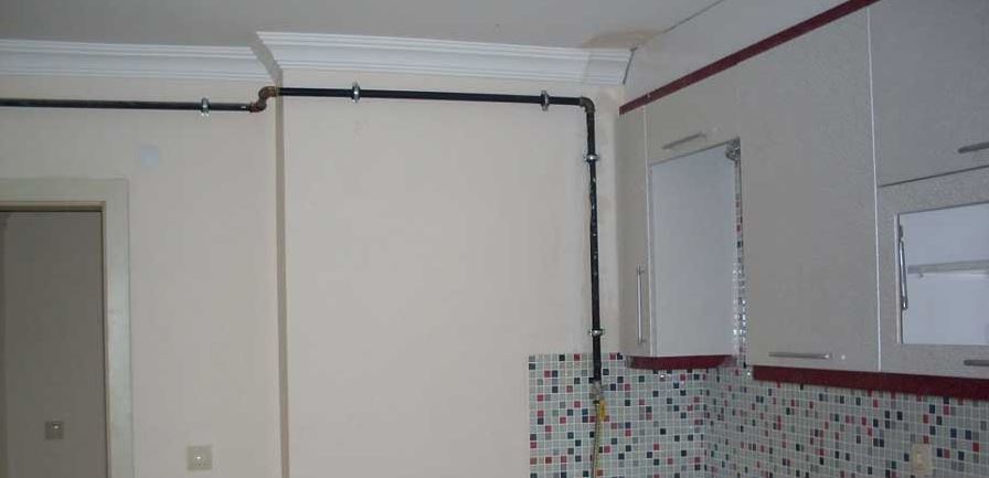 Doğalgaz Borusu Gizleme Fikirleri