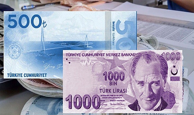 500 TL ve 1000 TL’lik banknotlar geliyor! Tarih verildi...
