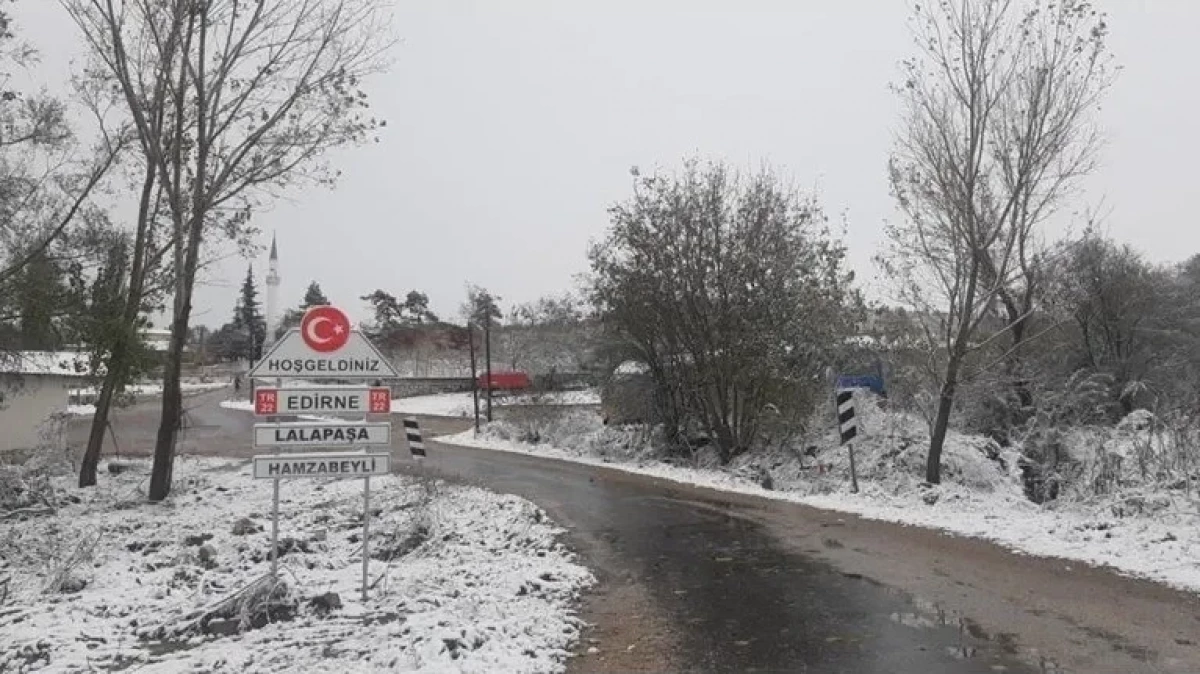 Edirne’ye Bu Yıl Kar Yağacak mı?