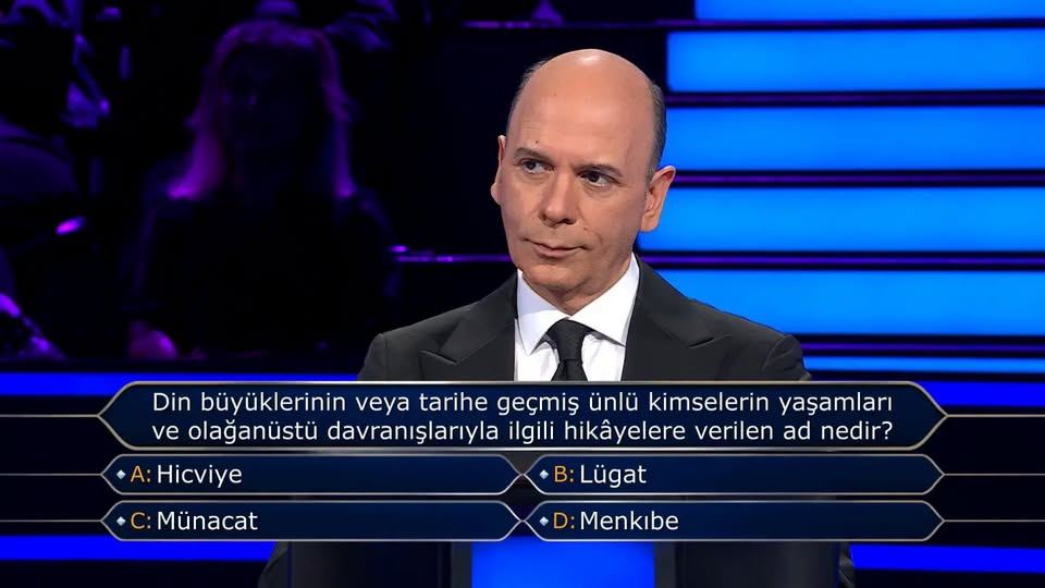 Din büyüklerinin veya tarihe geçmiş ünlü kimselerin yaşamları ve olağanüstü davranışlarıyla ilgili hikâyelere verilen ad nedir?
