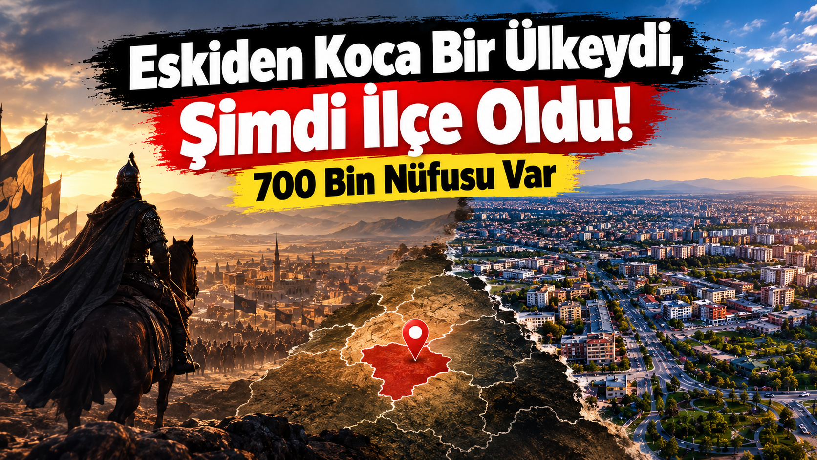 Eskiden Koca Bir Ülkeydi, Şimdi İlçe Oldu! 700 Bin Nüfusu Var